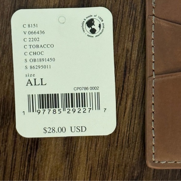 Free people pocket card holder in leather - Picture 10 of 10